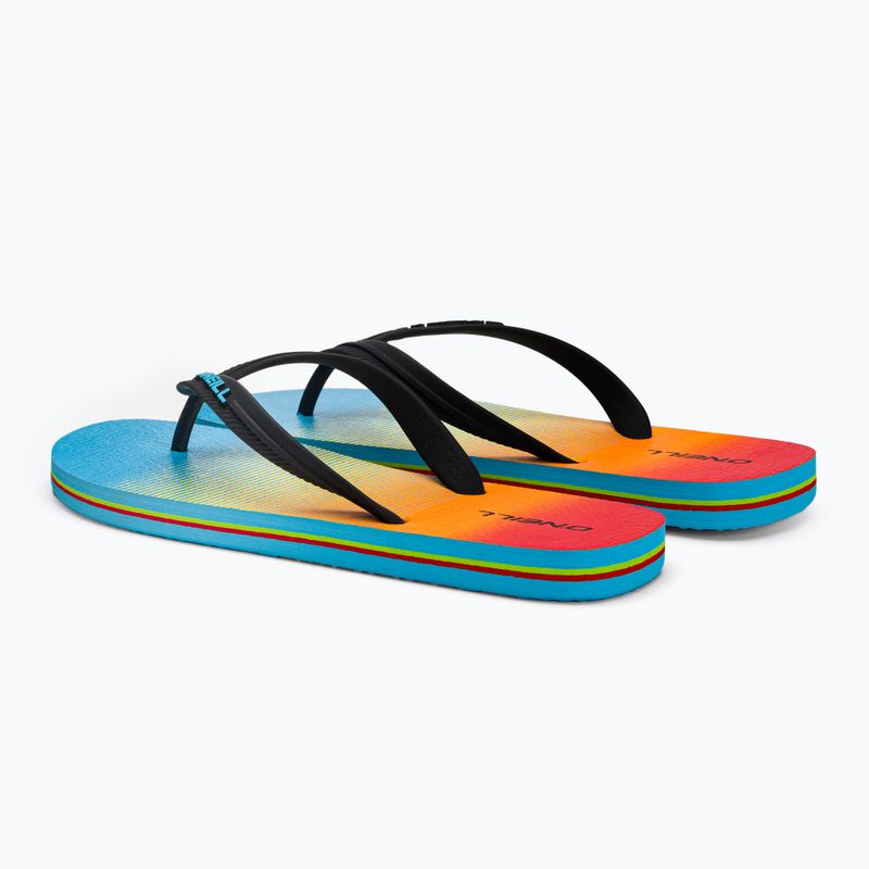 Men's O'Neill Profile Gradient flip flops light blue simple gradient 3