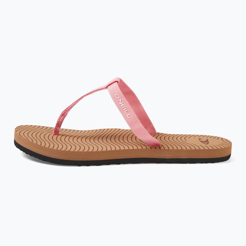 Women's O'Neill Cove Bloom georgia peach flip flops 11