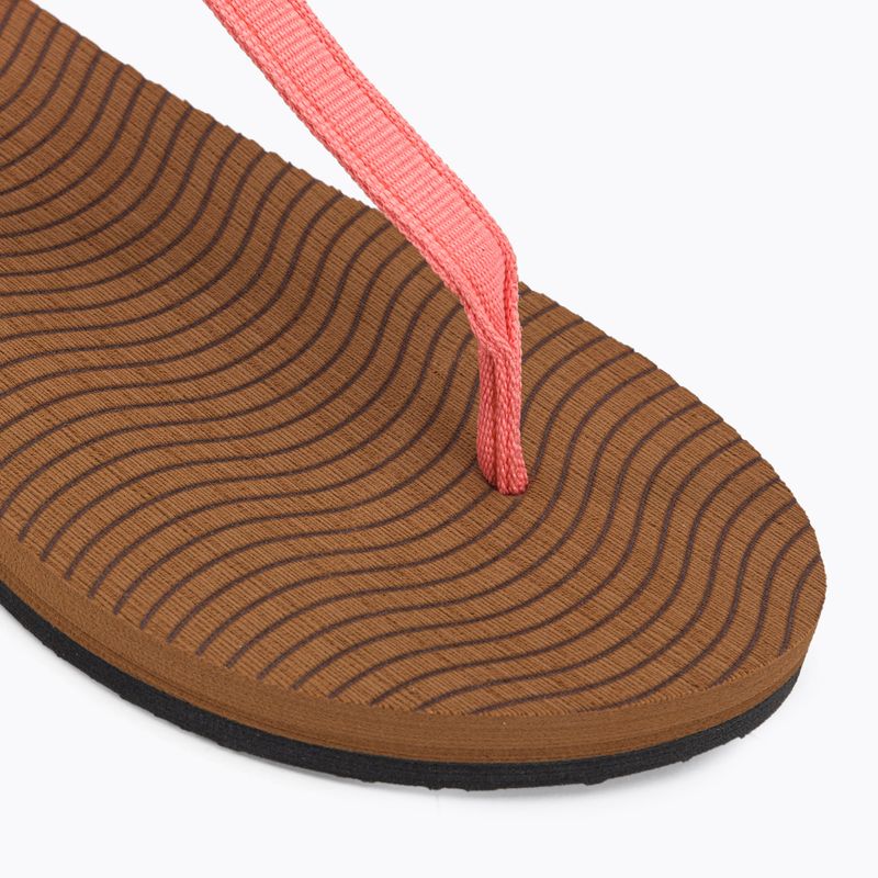 Women's O'Neill Cove Bloom georgia peach flip flops 8