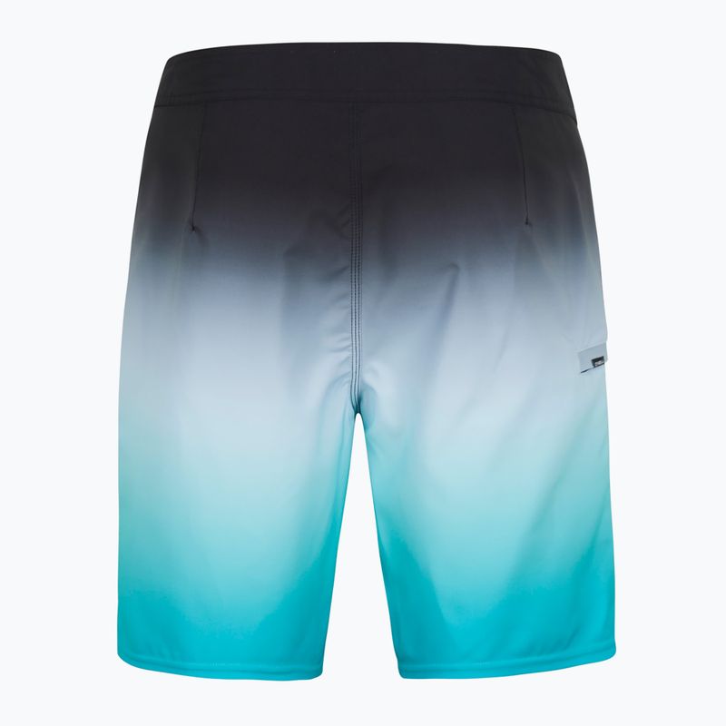 Men's O'Neill Heat Fade swim shorts 19'' black out 2
