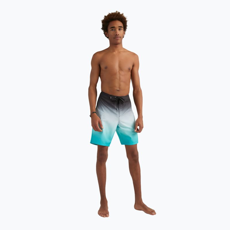 Men's O'Neill Heat Fade swim shorts 19'' black out 7
