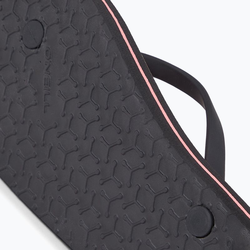 Women's O'Neill Profile Graphic black bluemchem flip flops 4
