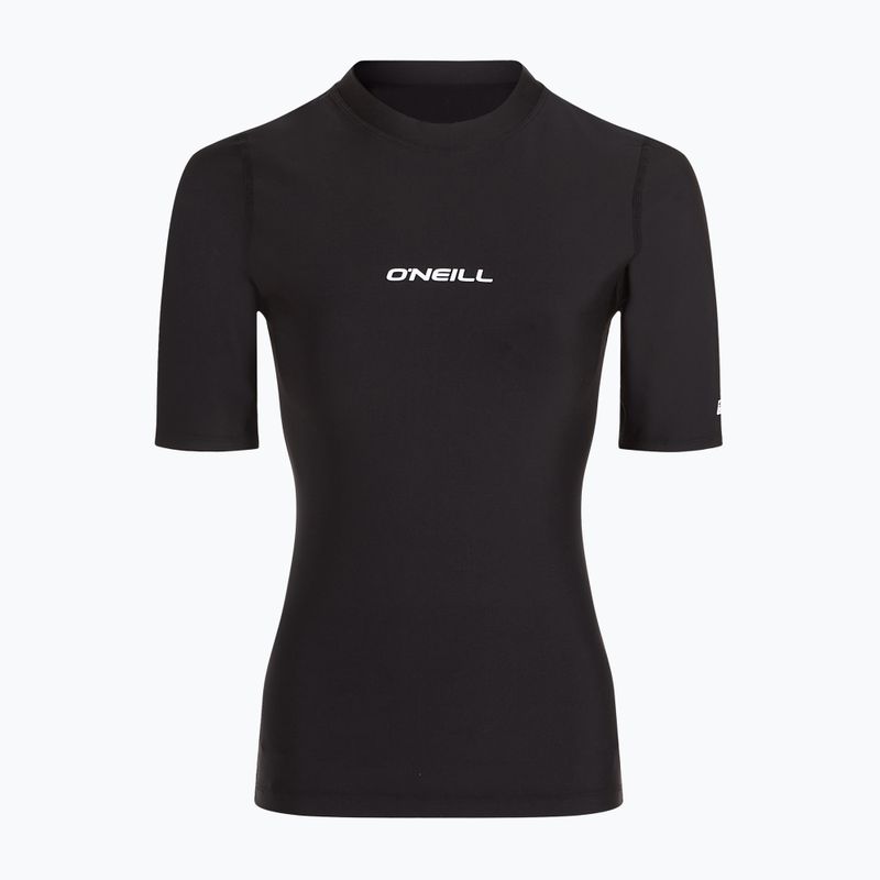 Women's swim shirt O'Neill Essentials Bidart Skin black out 4