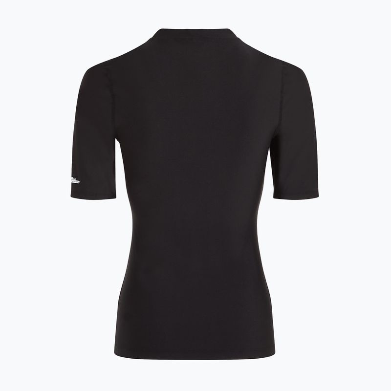 Women's swim shirt O'Neill Essentials Bidart Skin black out 5