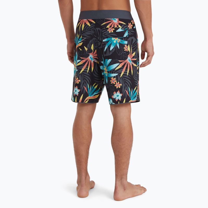Men's O'Neill Hyperfreak Mysto Scallop 19'' black mysto scallop swim shorts 5