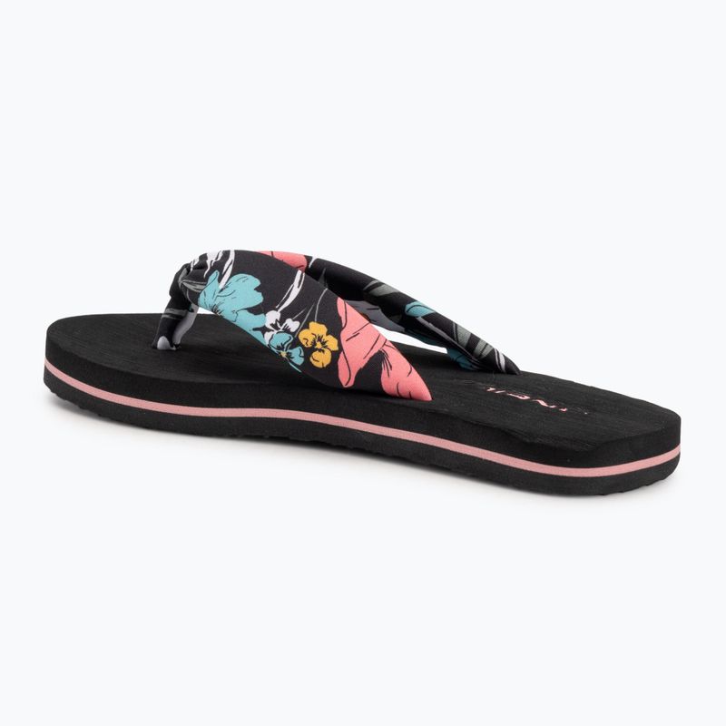 O'Neill Ditsy Sun black/blue bluemchen children's flip flops 3