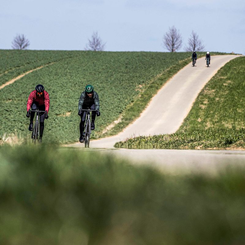 Men's cycling jacket Rogelli Essential Winter bordeaux 8