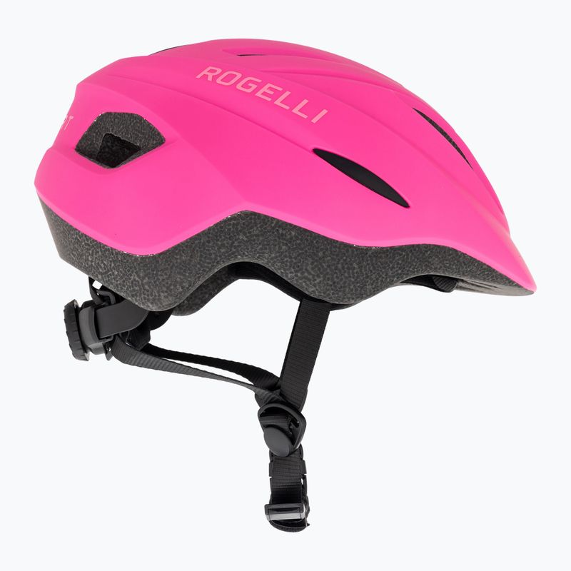 Rogelli Start children's bicycle helmet pink/black 4