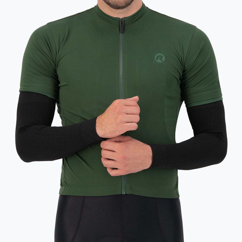 Rogelli Dynaknit cycling sleeves black 2