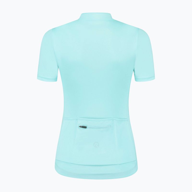 Women's cycling jersey Rogelli Core light blue 4