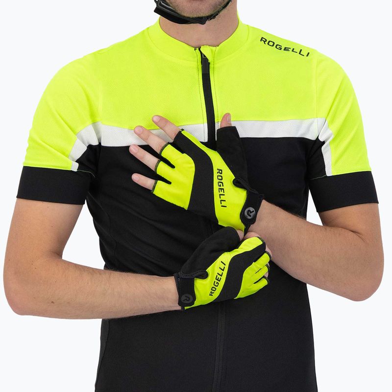 Men's cycling gloves Phoenix II fluor yellow 2