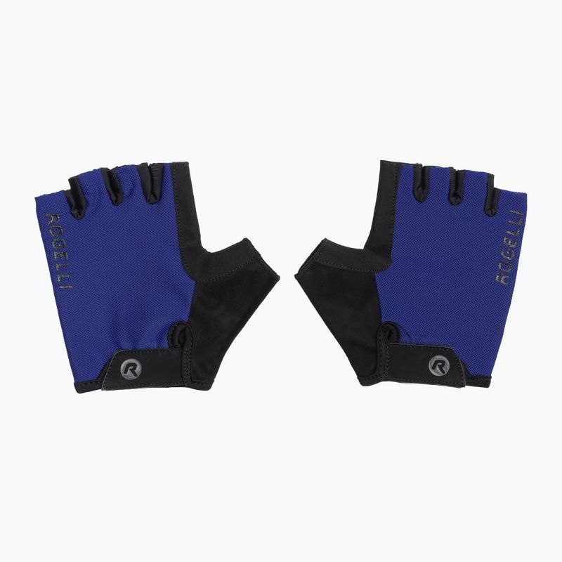 Rogelli Core blue men's cycling gloves 2