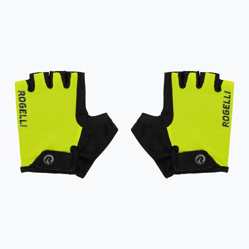 Rogelli Core fluor men's cycling gloves 4
