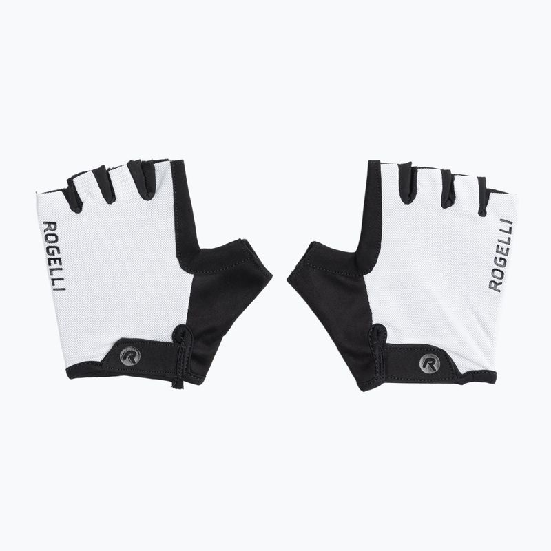 Men's cycling gloves Rogelli Core white 2