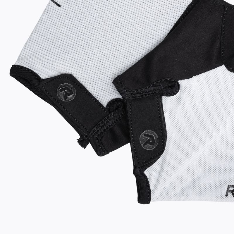 Men's cycling gloves Rogelli Core white 6