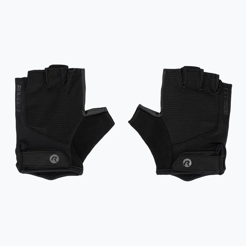 Women's cycling gloves Rogelli Essential black 4