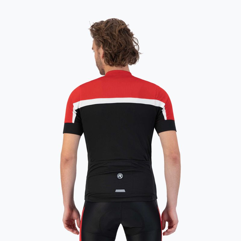 Rogelli men's cycling jersey Course black/red/white 2
