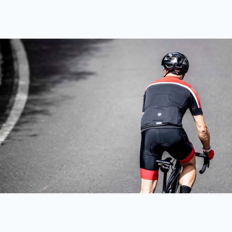Rogelli men's cycling jersey Course black/red/white 8