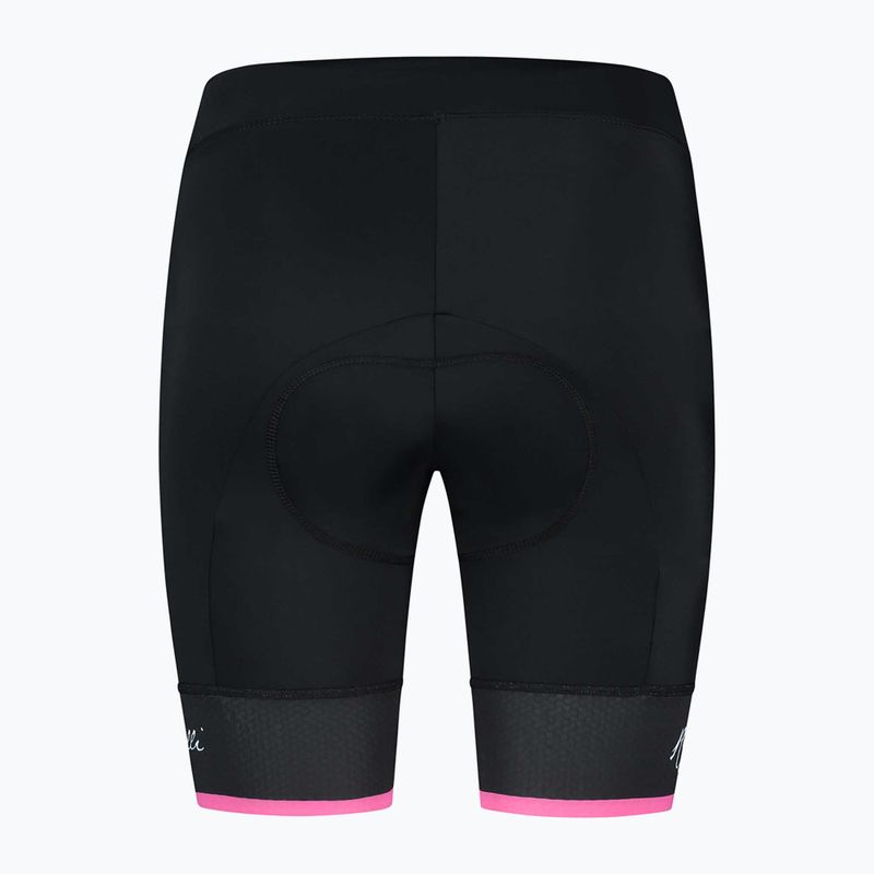 Rogelli Select II women's cycling shorts black/pink 4