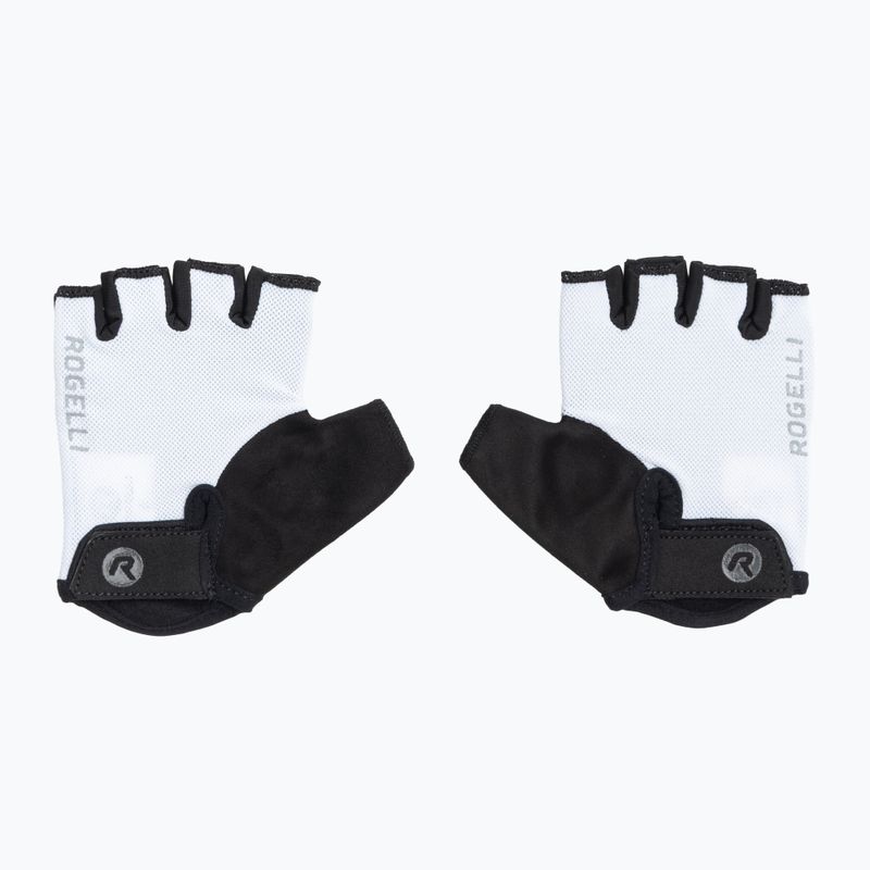 Women's cycling gloves Rogelli Core W white 2