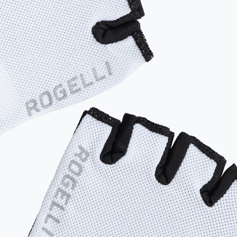 Women's cycling gloves Rogelli Core W white 4
