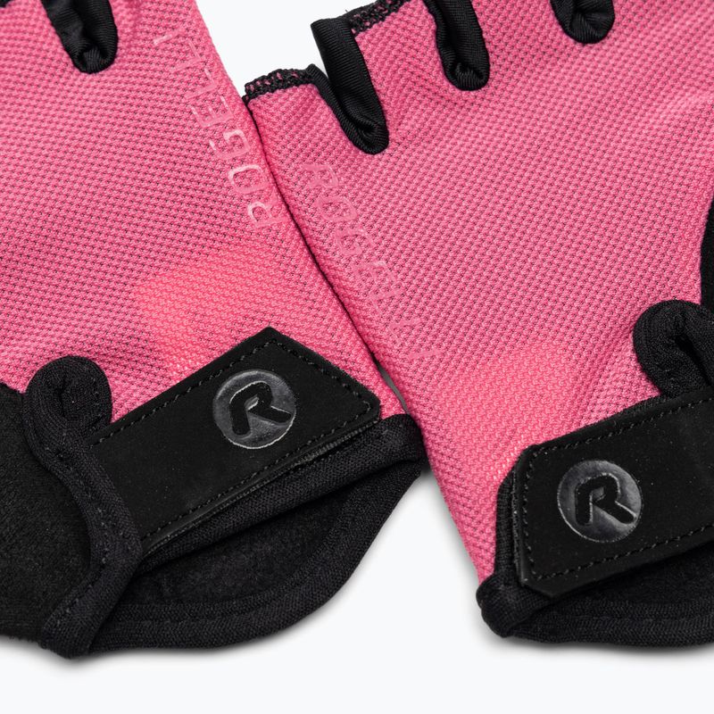 Women's cycling gloves Rogelli Core pink 5