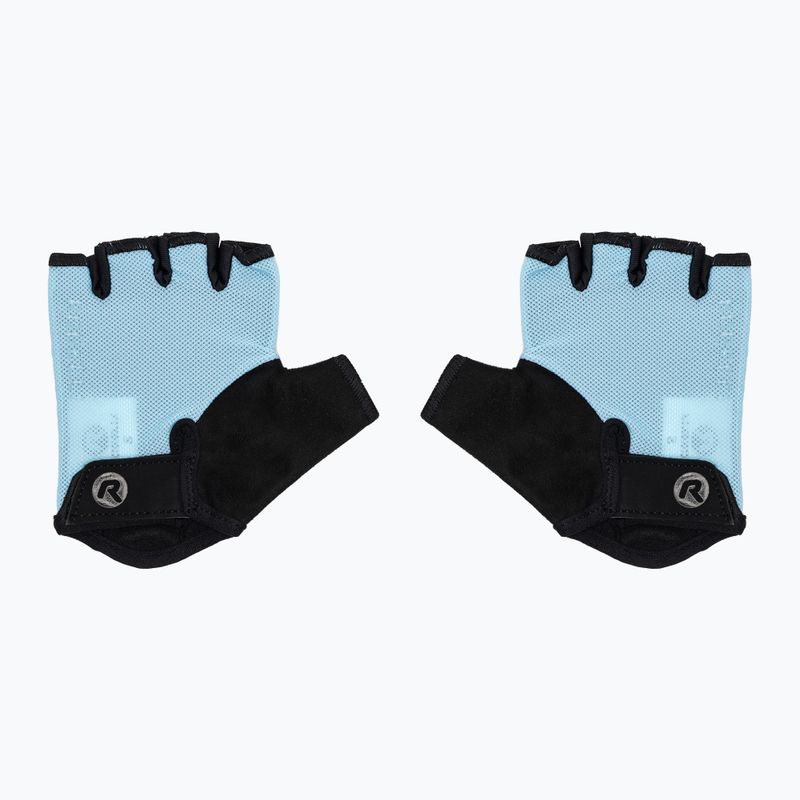 Women's cycling gloves Rogelli Core W light blue 4