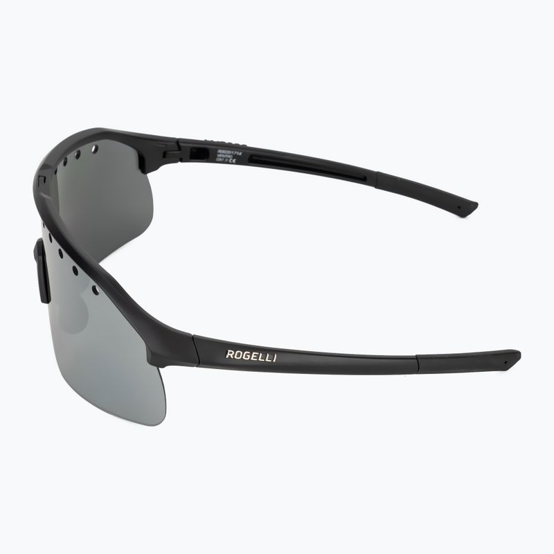 Rogelli Ventro Polarized black/smoke platinum revo sunglasses 5