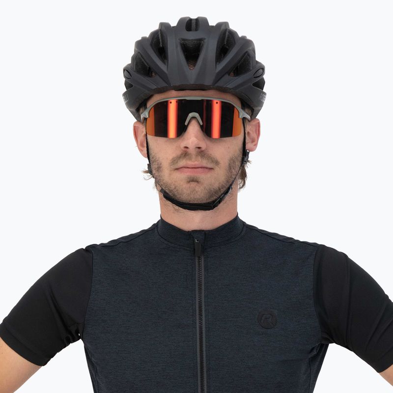 Rogelli Ventro Polarized grey/bordeaux/red revo sunglasses 3