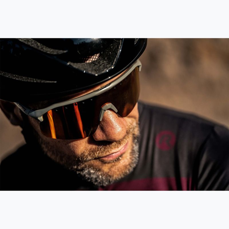 Rogelli Ventro Polarized grey/bordeaux/red revo sunglasses 5