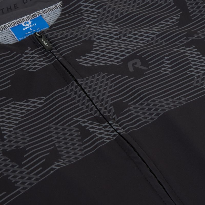 Men's cycling jersey Rogelli Camo Jersey black/grey 3