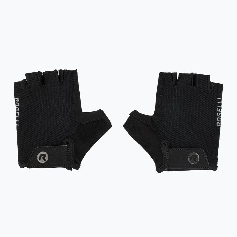 Rogelli Core Jr children's cycling gloves black 2