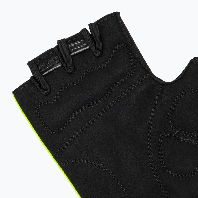 Rogelli Core Jr children's cycling gloves fluor yellow 6