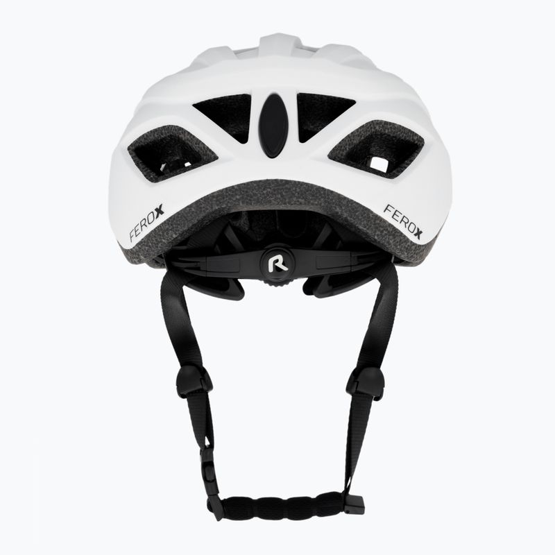 Rogelli Ferox II bicycle helmet white 3