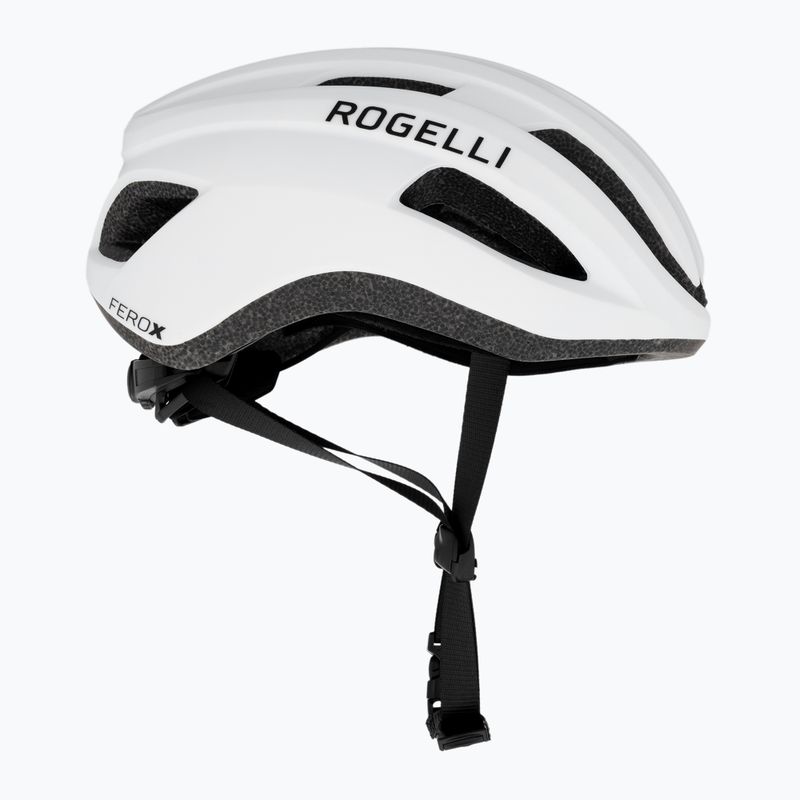 Rogelli Ferox II bicycle helmet white 4