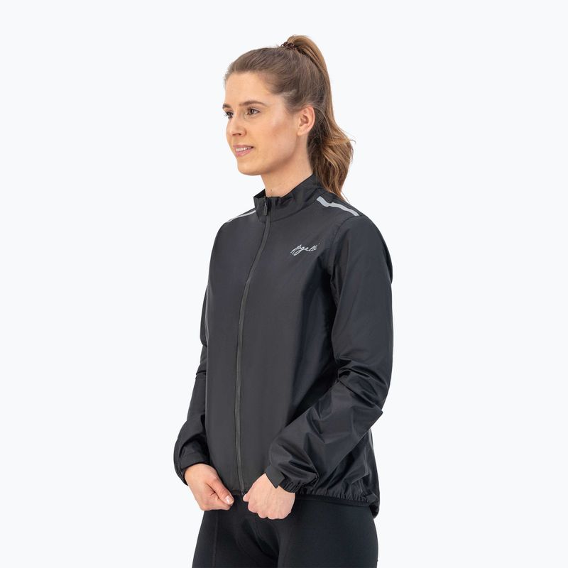 Women's cycling jacket Rogelli Core black