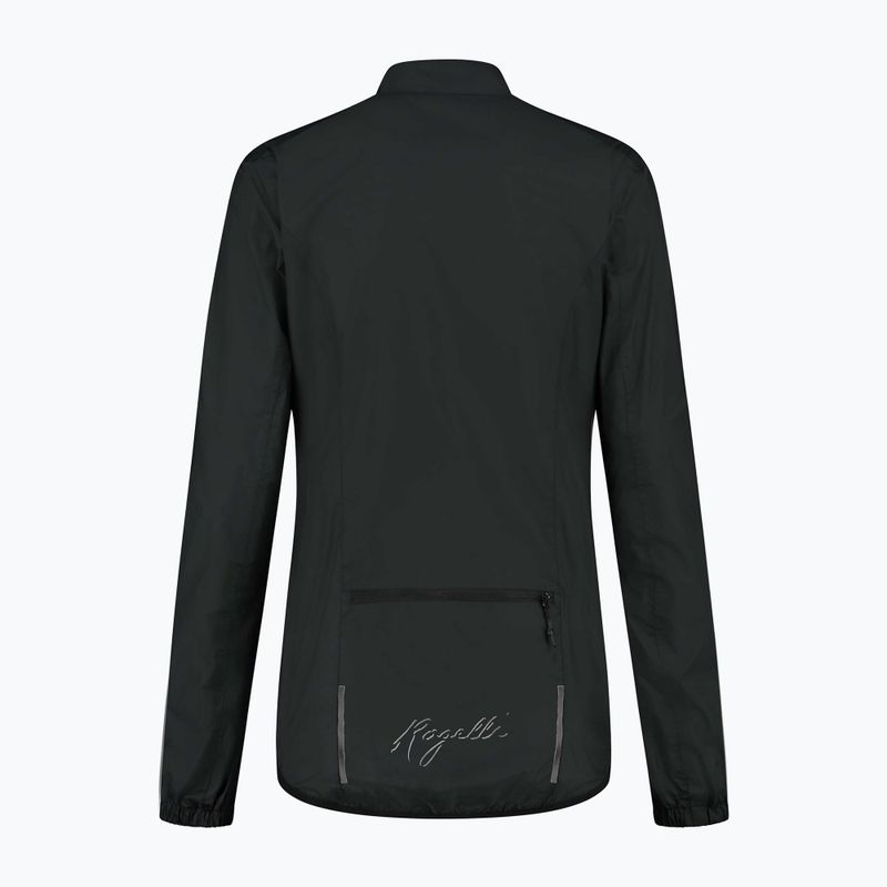 Women's cycling jacket Rogelli Core black 4