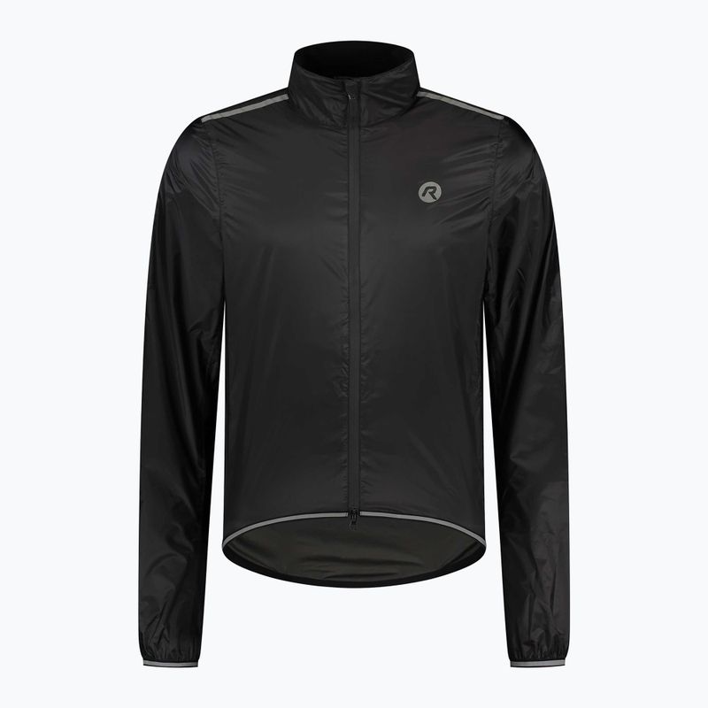 Men's cycling jacket Rogelli Essential Rain black 3