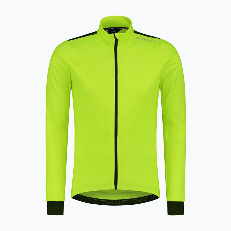 Rogelli Core fluor/black men's cycling longsleeve 3