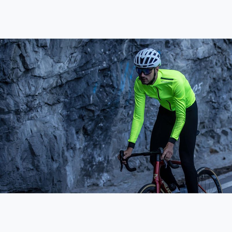 Rogelli Core fluor/black men's cycling longsleeve 7