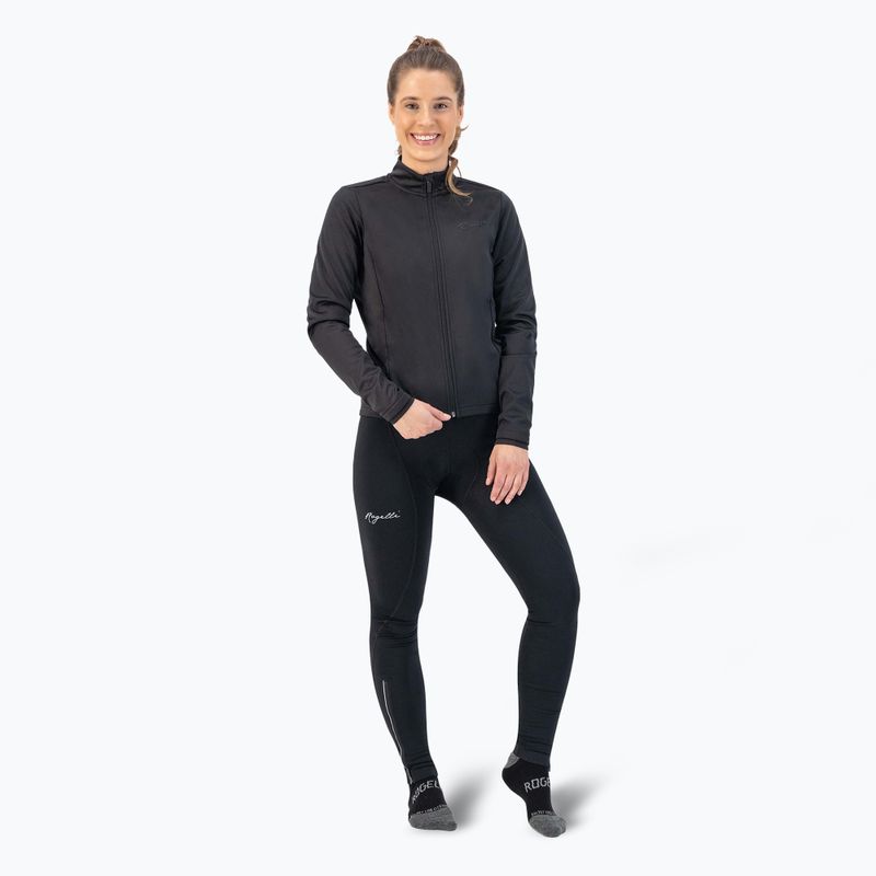 Women's cycling jacket Rogelli Core Winter black 2