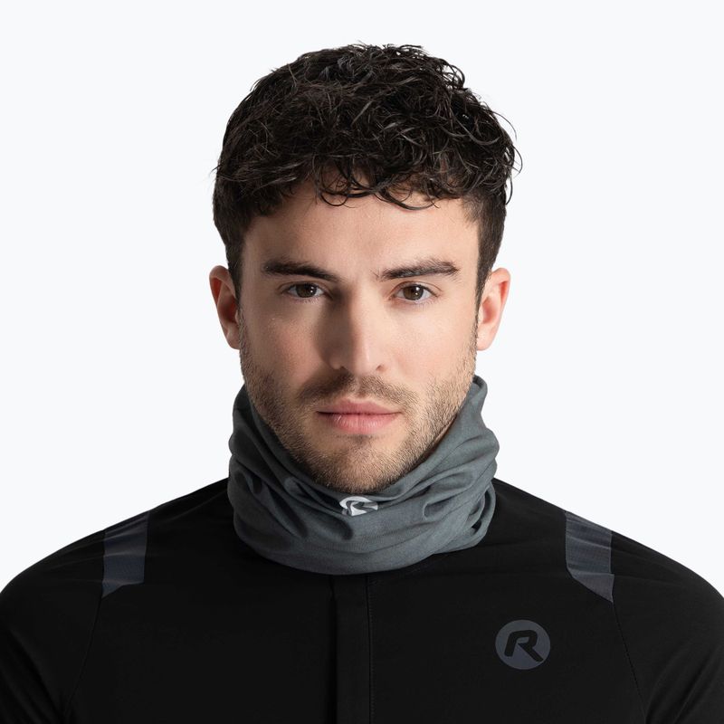 Rogelli Solid grey multifunctional snood 2