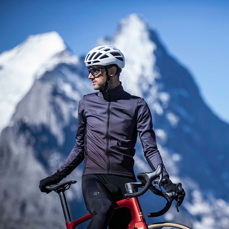 Men's cycling jacket Rogelli Tarax Winter Jacket black 11