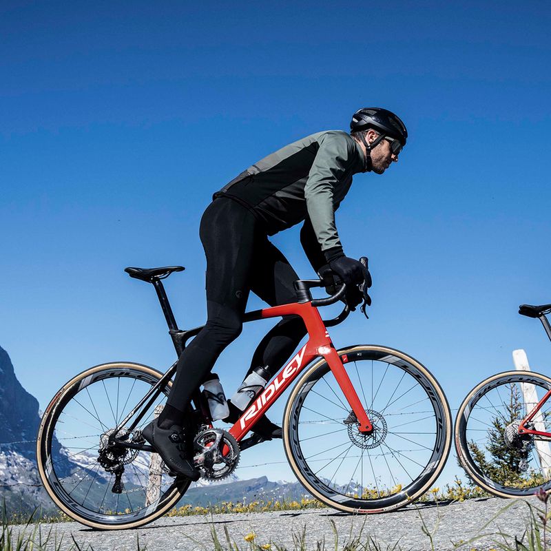 Men's cycling jacket Rogelli Tarax Winter Jacket army green 10