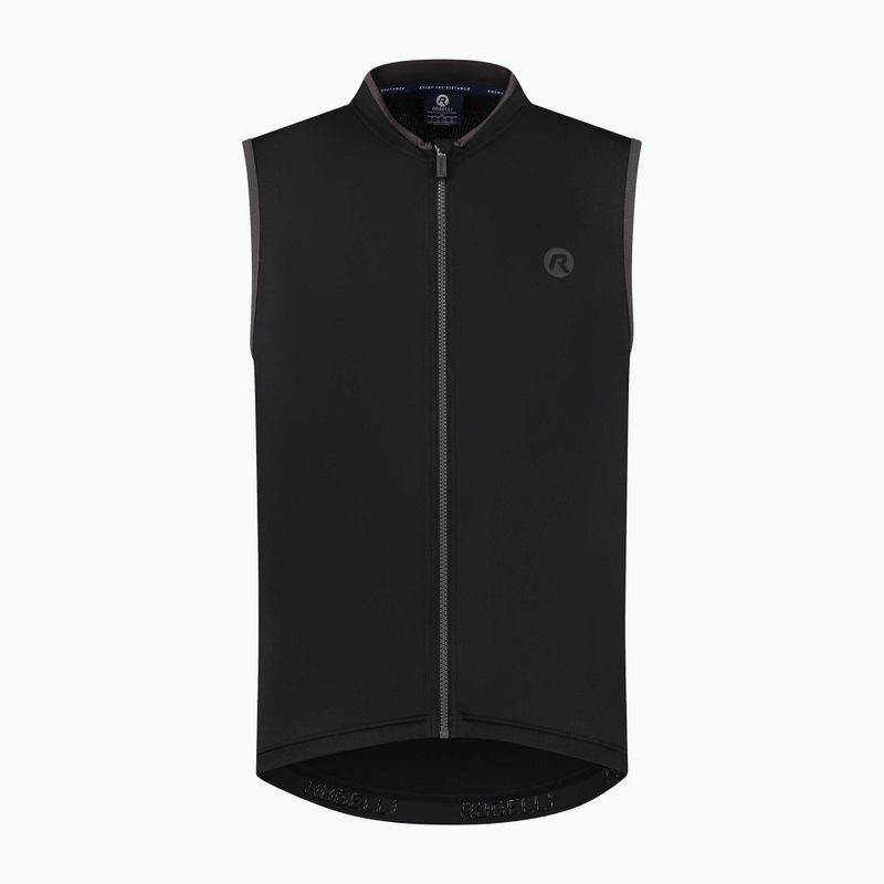 Rogelli Essential black men's cycling tank top 3