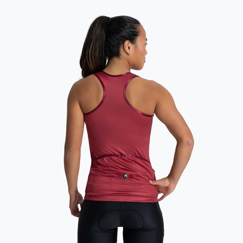 Rogelli Abbey Tank Top cerise women's cycling tank top 2