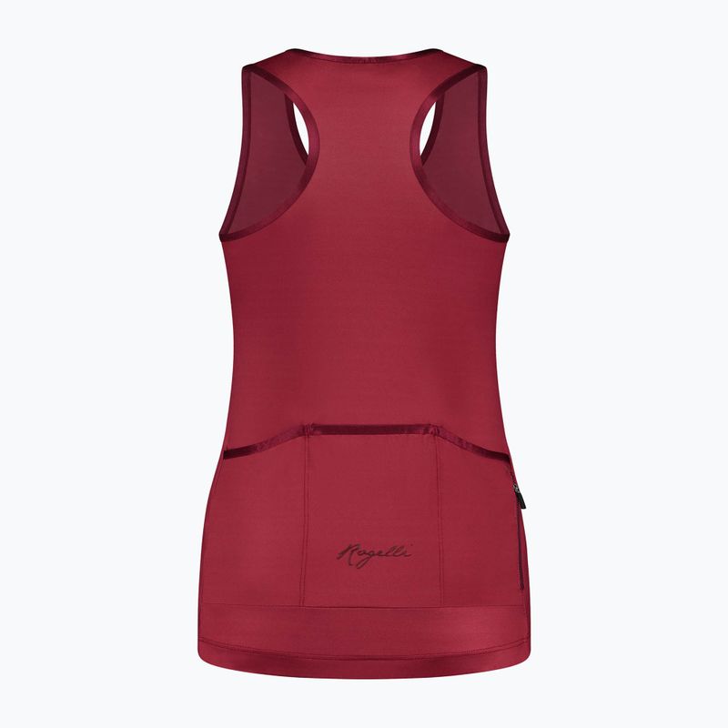 Rogelli Abbey Tank Top cerise women's cycling tank top 4