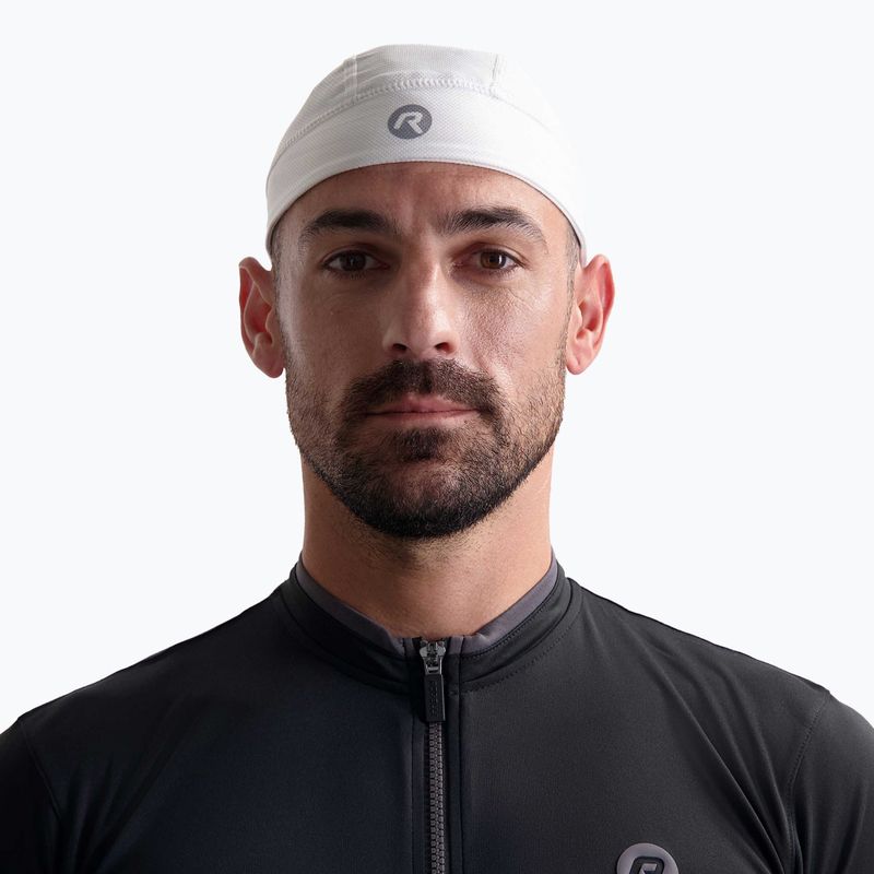 Rogelli Skull Cap Mesh white bicycle cap 2
