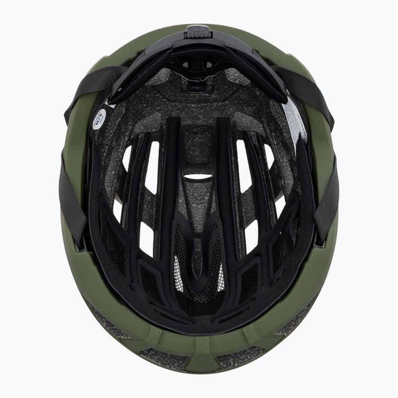 Rogelli Deiro green bicycle helmet 5