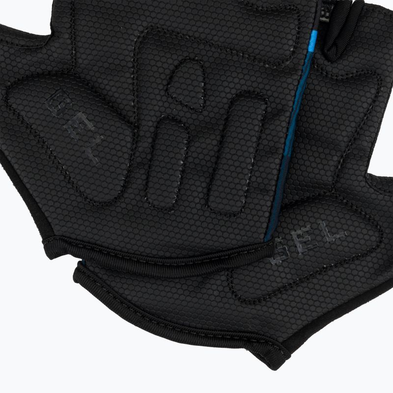 Rogelli Hero II men's cycling gloves black/blue 6